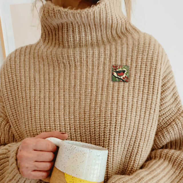 Bird Brooch 