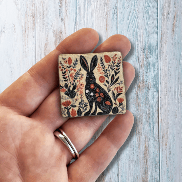 Hare Thank You Card