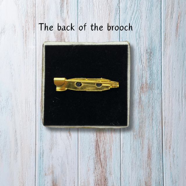 Dog Card & Brooch Gift Set for Mum