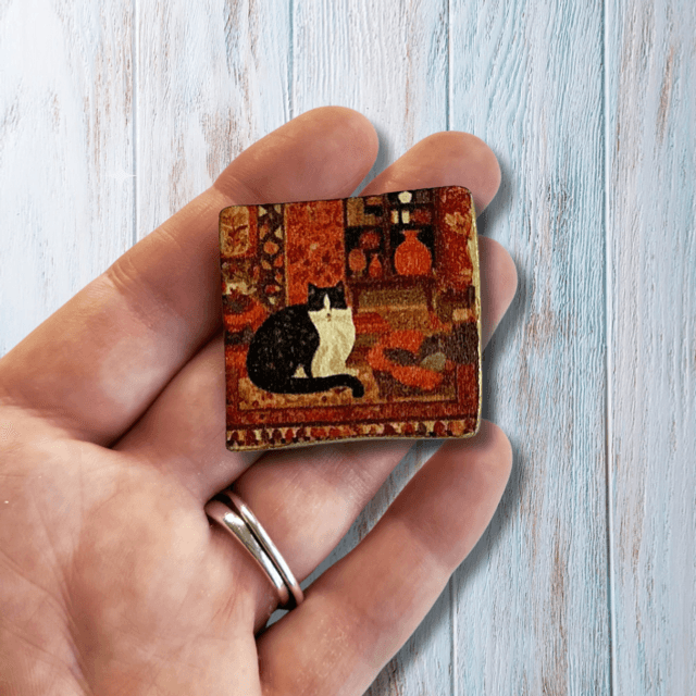 Cat Brooch 