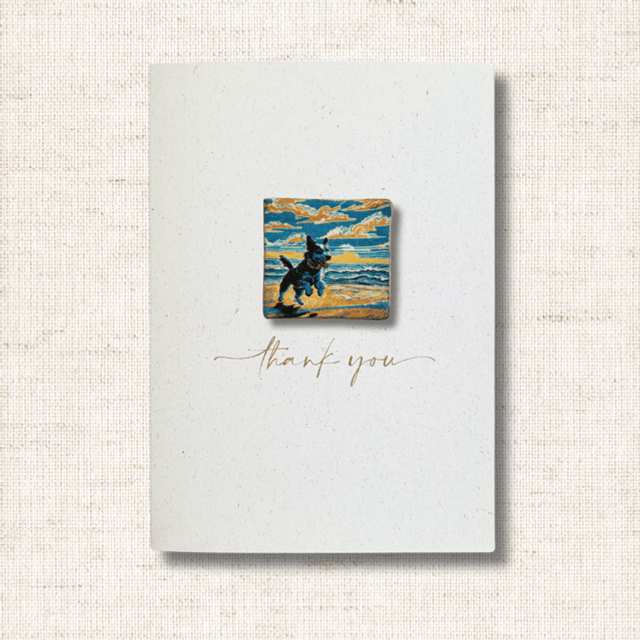 Dog Thank You Card