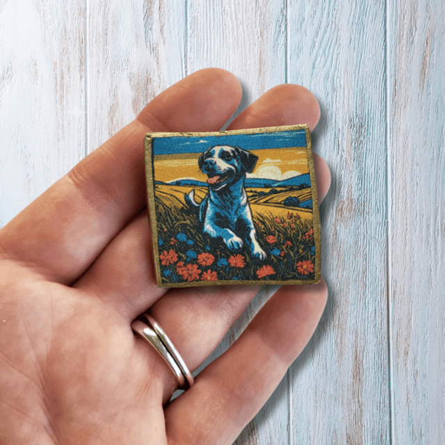 Dog Brooch