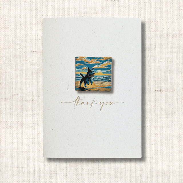 Dog Thank You Card