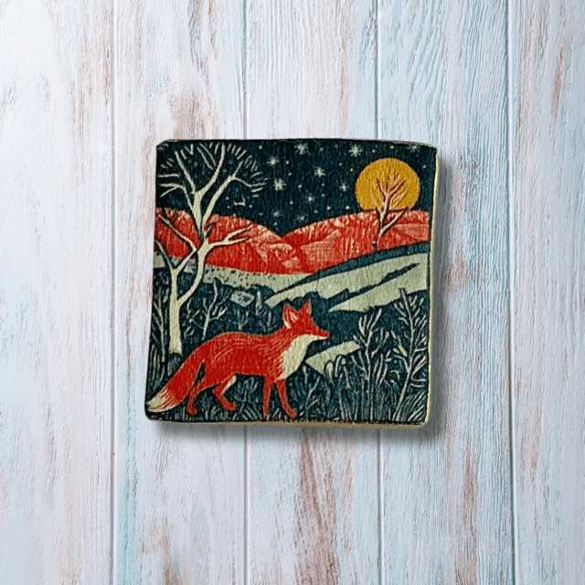 Fox Brooch 