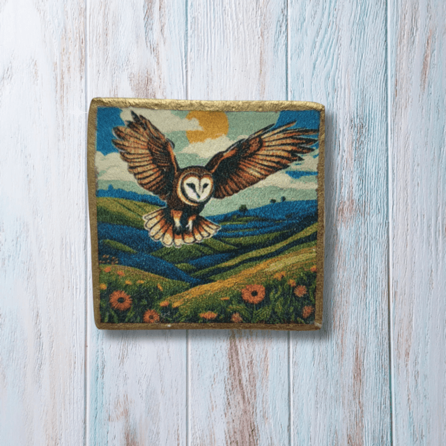 Owl in Flight Magnet